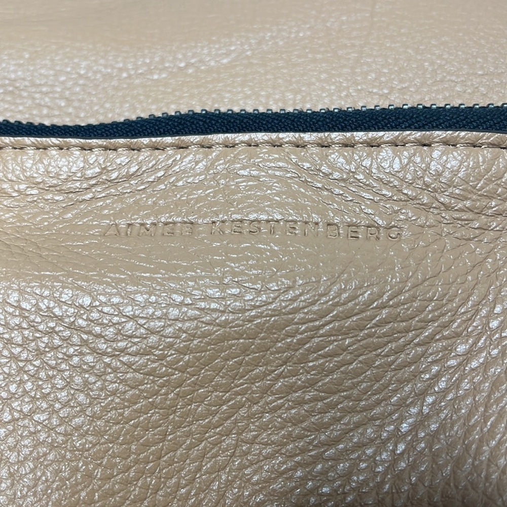 Aimee Kestenberg Sunbury Tan Calf Leather Tote BLEMISH - Picture 5 of 10